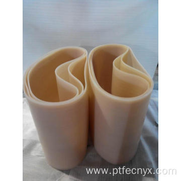 jointless silicone coated fabric belt